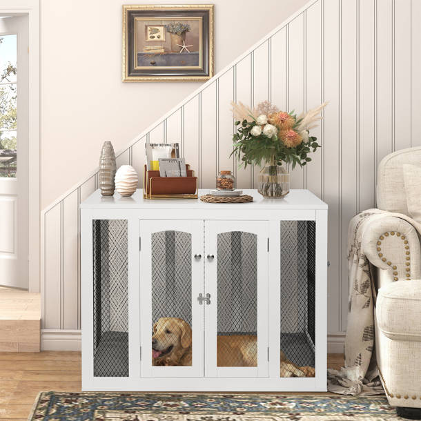 CozyHome Flower Free Standing Pet Gate & Reviews | Wayfair